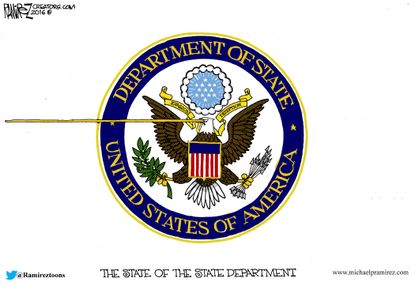 Political cartoon U.S. Department of State
