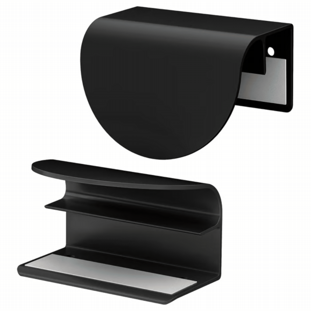 IKEA, LATMASK Clip-On Handles in Black, Set of 2