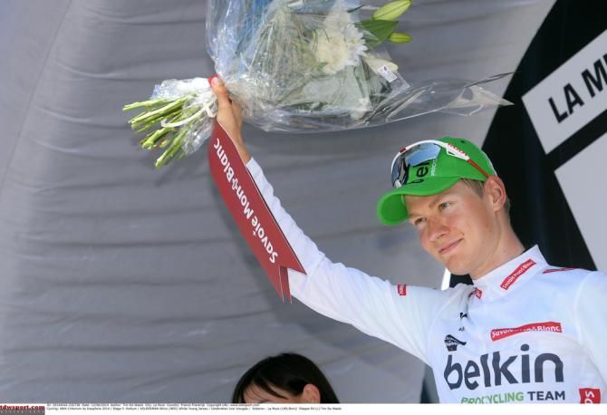 Another day in white for Wilco Keldeman (Belkin)