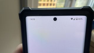 google pixel 6 pro in case with built-in screen protector