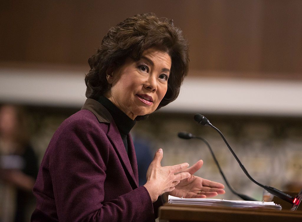 Elaine Chao. 