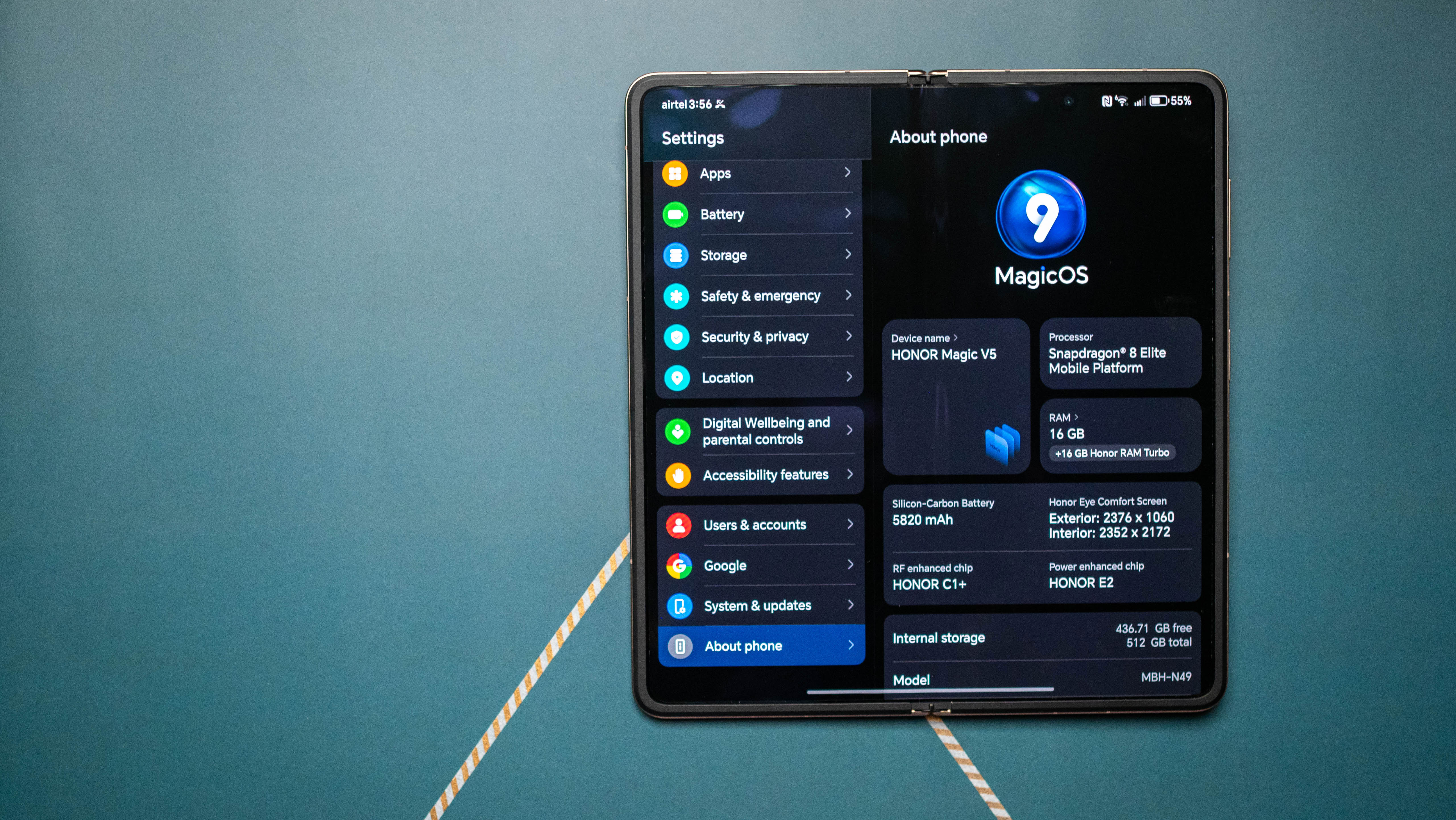 Honor Magic V5 review on Android Central