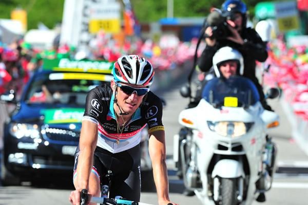 Frank Schleck (RadioShack-Nissan) finishes fourth