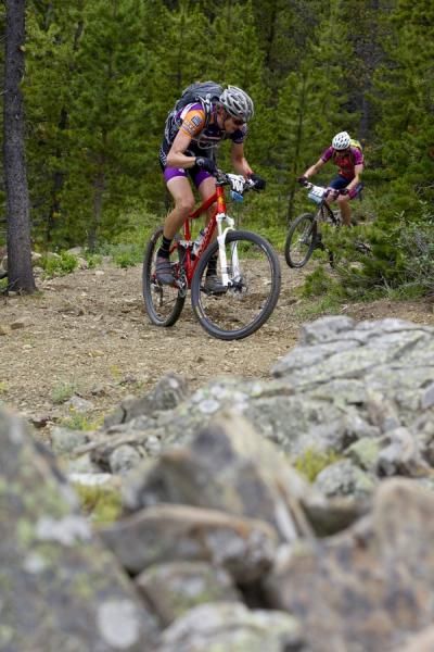 Barry Wicks pushes through the pain