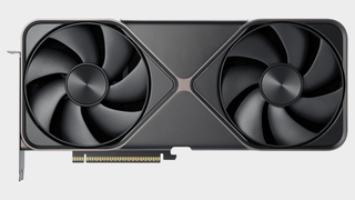 Nvidia's new RTX 50-series Founders Edition card.