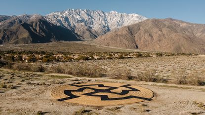 Desert X 2023 installation view, Gerald Clarke, Immersion 