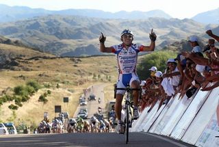 Jose Serpa (Diquigiovanni) won a stage at the Tour de San Luis