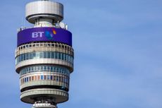 The BT tower in Central London