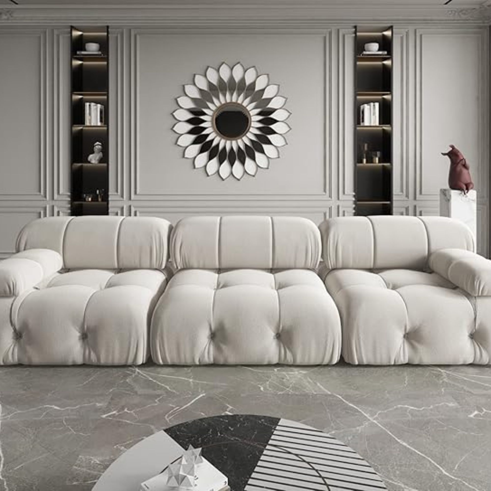 Convertible Modular Sectional Sofa