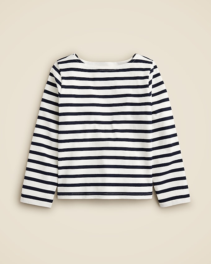 Classic Mariner Cloth Boatneck T-Shirt in Stripe