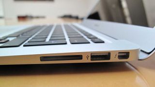 Thunderbolt port in a MacBook
