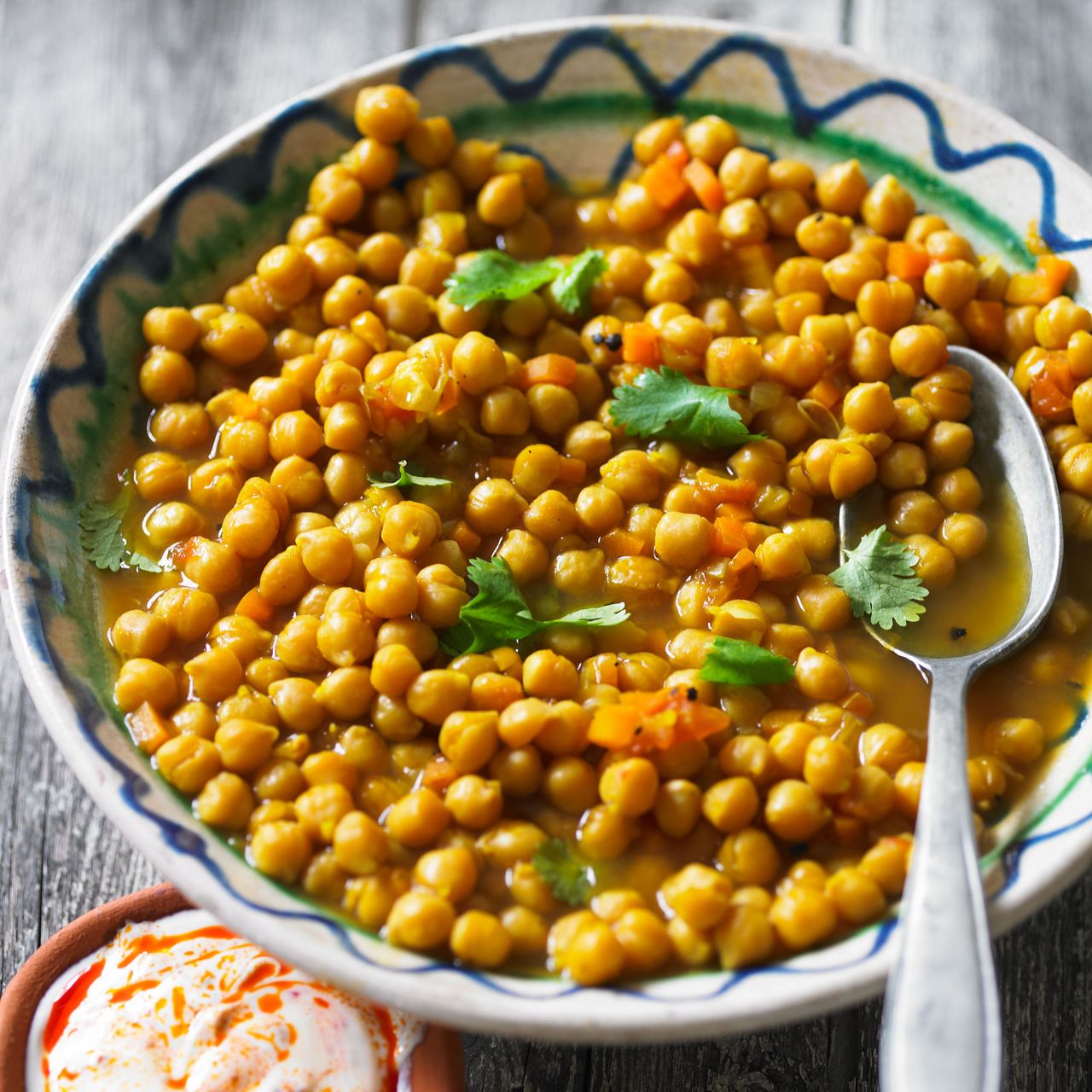 Moroccan Chickpeas with Saffron and Coriander | Woman & Home