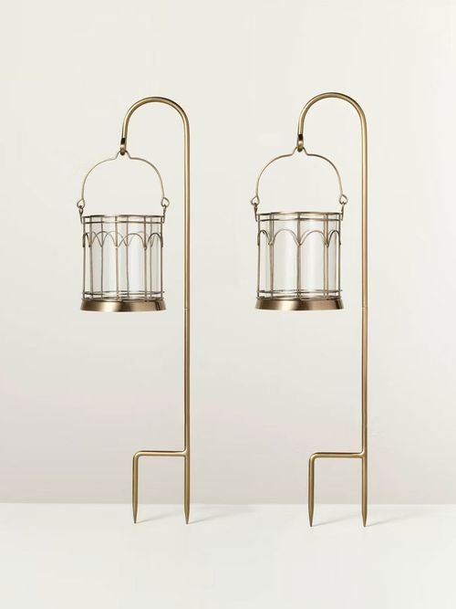 Outdoor Stake LED Lantern &ndash; Hearth & Hand&trade; with Magnolia