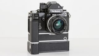 Nikon F2 with MD-1 Motor Drive 35mm camera (circa 1972)