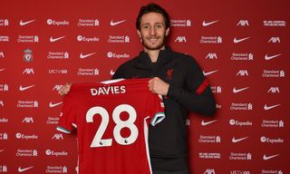 Liverpool's new signing Ben Davies
