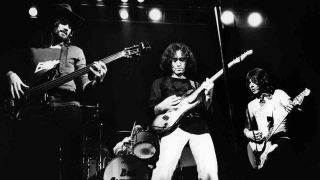 Bad Company onstage in the mid 1970s