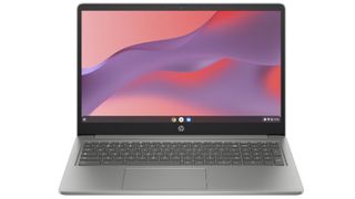 Product shot of HP Chromebook Plus 15 laptop