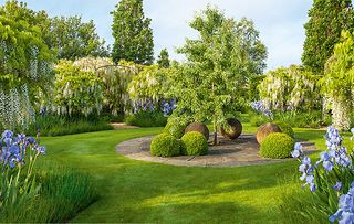 The Garden at Kingham Hill House, Oxfordshire, as designed by Rosemary Verey