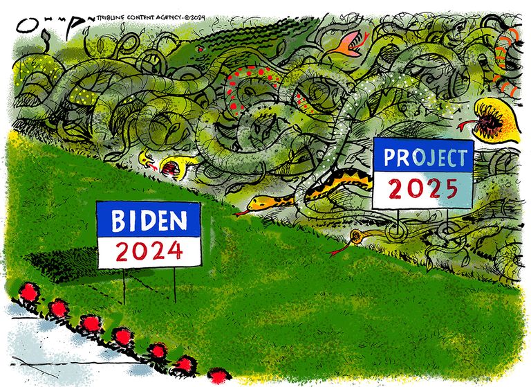 5 alarmingly funny cartoons about Project 2025 | The Week