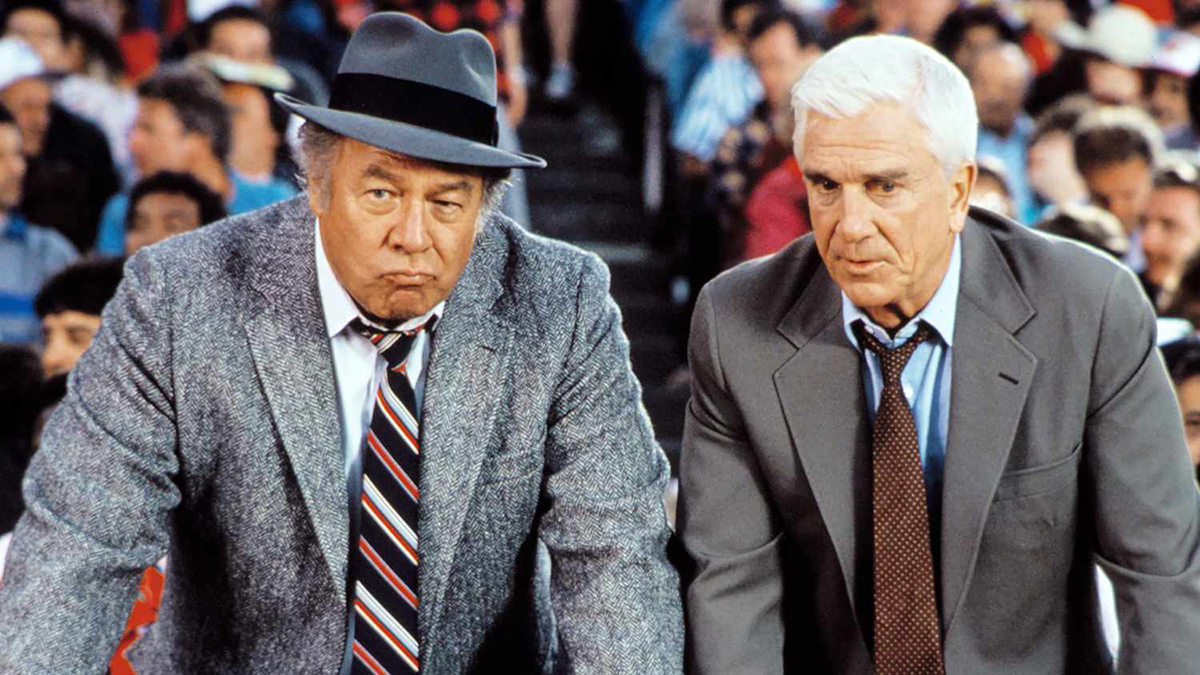 The spoof comedy The Naked Gun