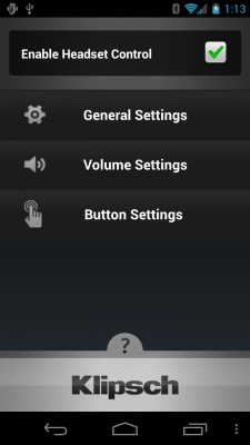 Klipsch S4A Android app
