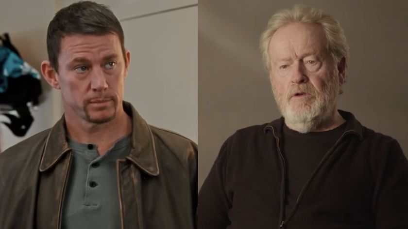 Channing Tatum starring in the crime thriller Roofman (2025), Ridley Scott speaks to BAFTA in 2018 after receiving the BAFTA Fellowship.