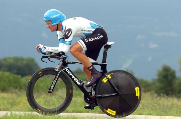 Thor Hushovd (Garmin-Cervelo) spent a day out of his world champion's garb.