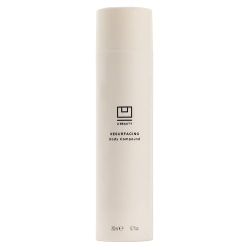 U Beauty Resurfacing Body Compound - Firming Aha & Retinol Serum, Phytic, Lactic & Glycolic Acids Tackle Keratosis Pilaris & Uneven Texture - Shea Butter & Papain for Hydrated Soothed Skin - 6.7 Fl Oz