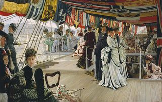 The Ball on Shipboard by James Tissot (1874)