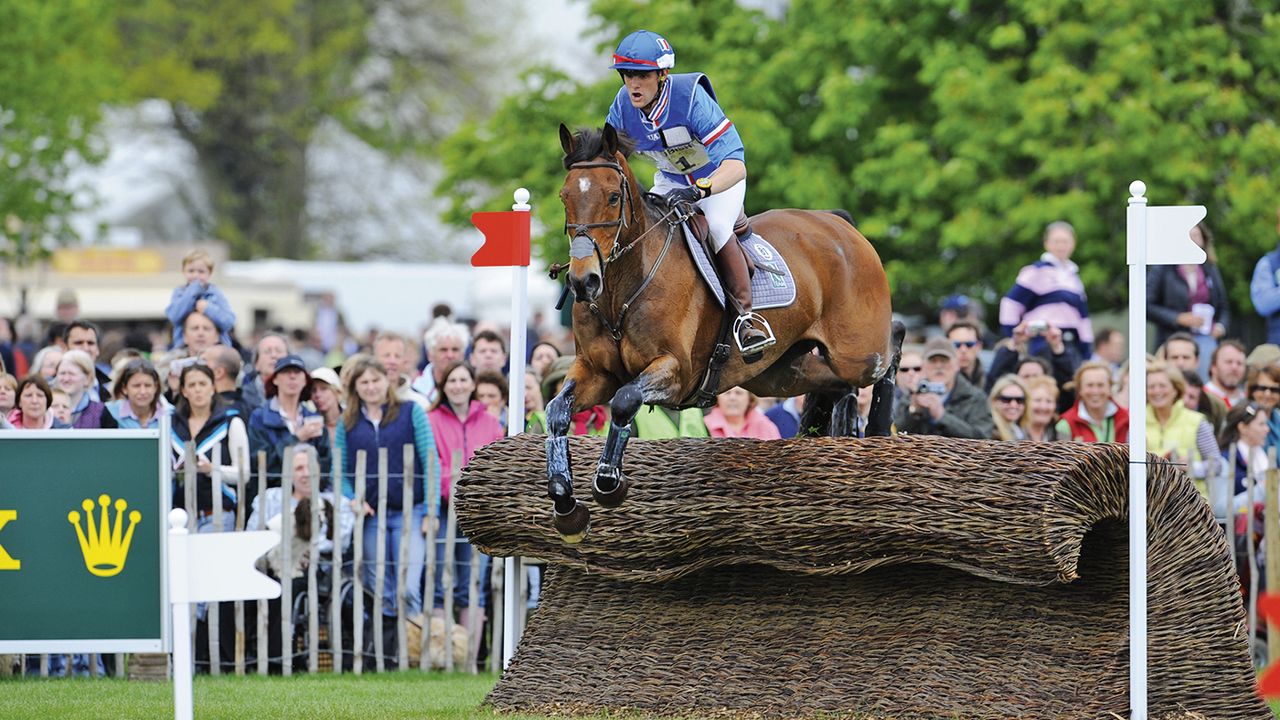 Nicolas Touzaint and Hildago De L&amp;rsquo;Ile win Badminton 2008.