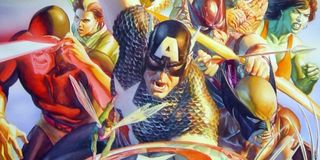 Secret Wars Alex Ross artwork