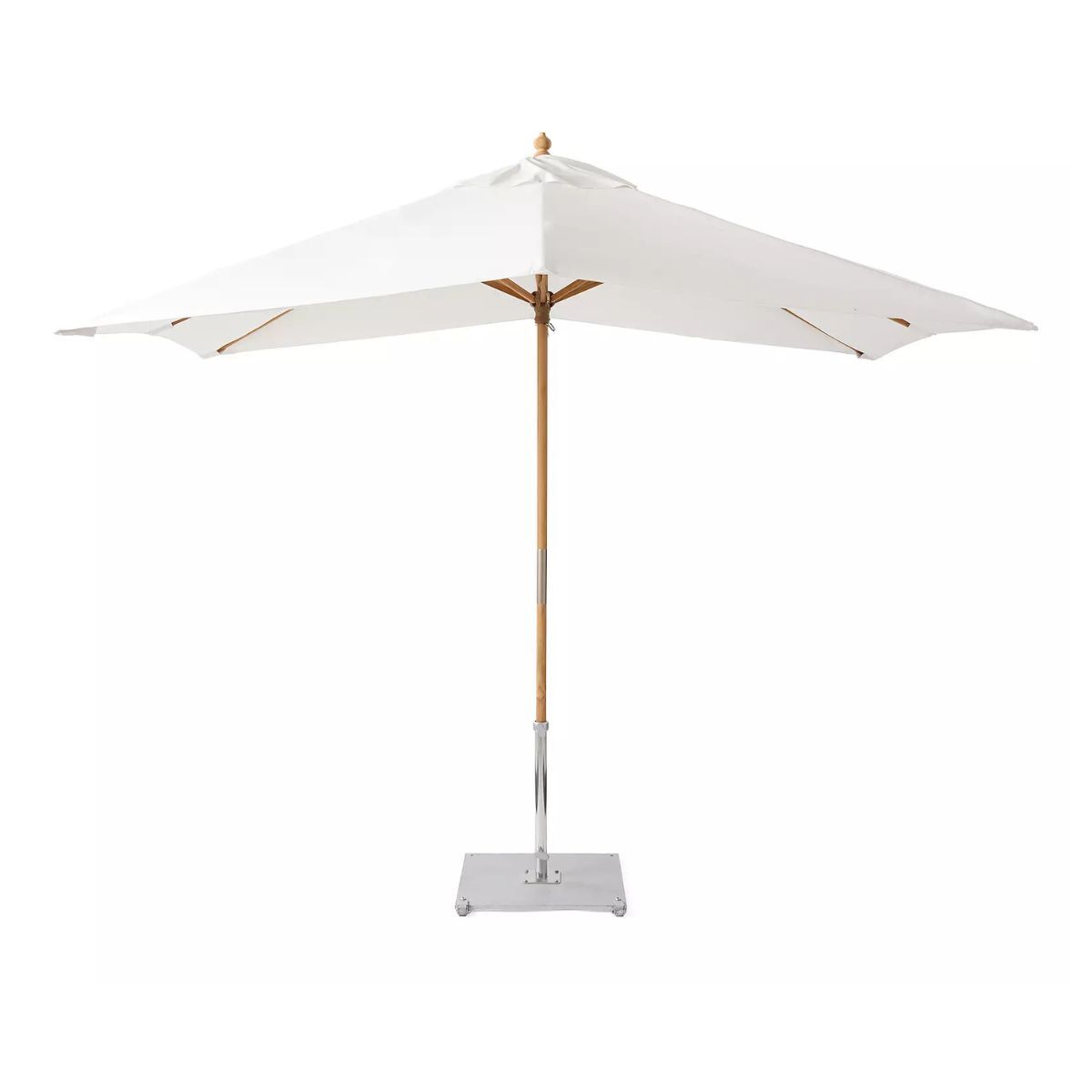 A white parasol