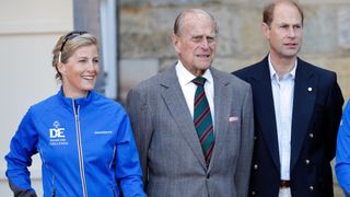 Duchess Sophie, Prince Philip and Prince Edward