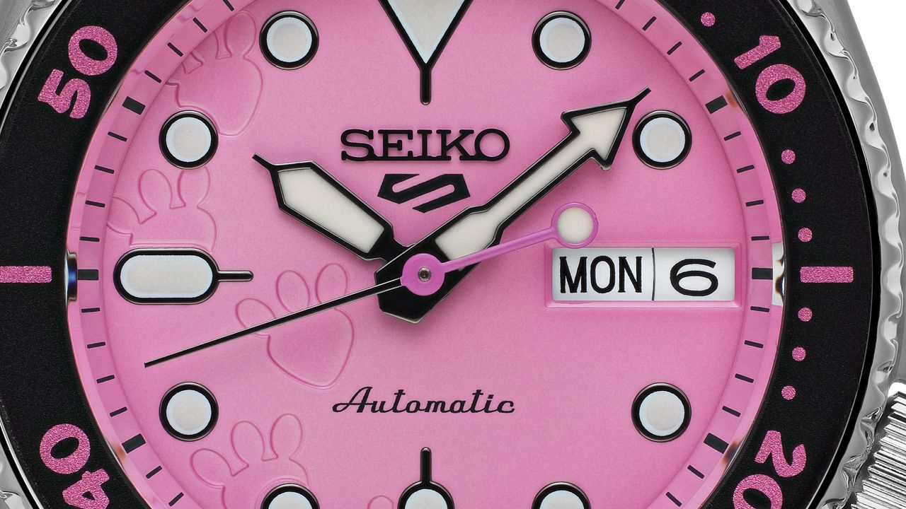 Seiko 5 Sports x ‘The Pink Panther&#039;