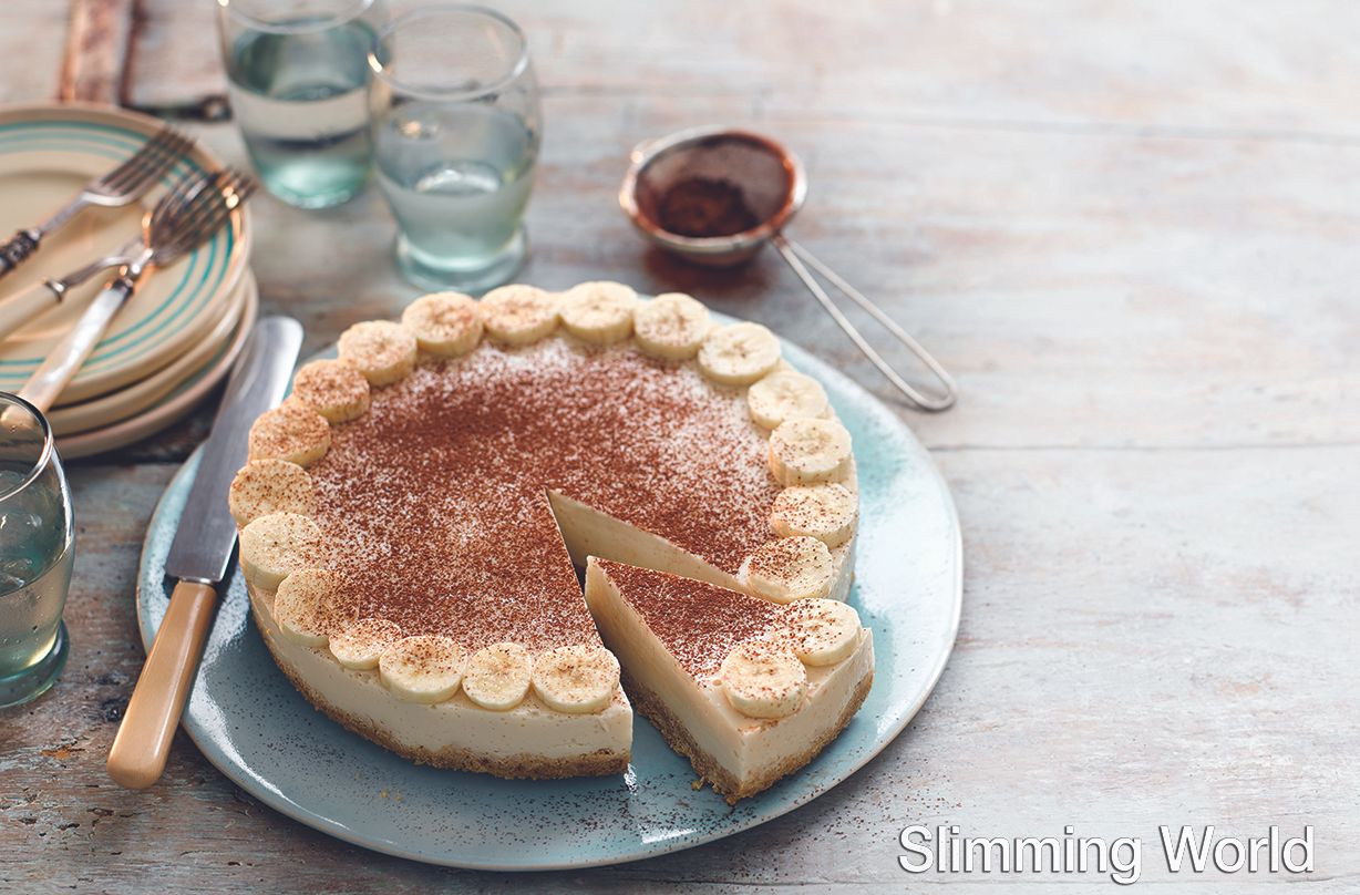 Slimming World&#039;s banoffee pie