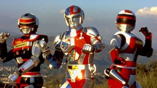 The VR Troopers, looking cool