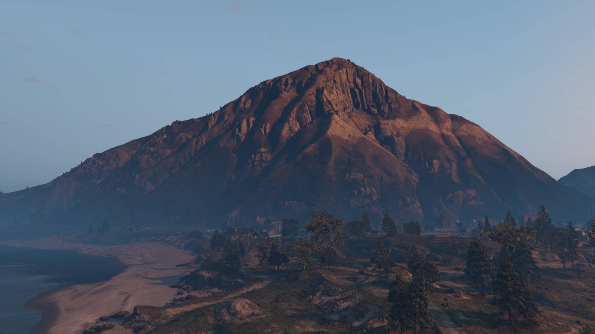 Chiliad on the map in Gta 5