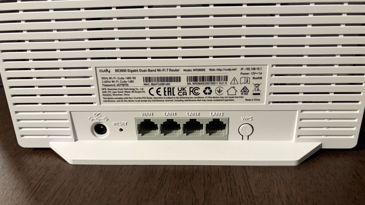 Cudy WR3600E Wi-Fi 7