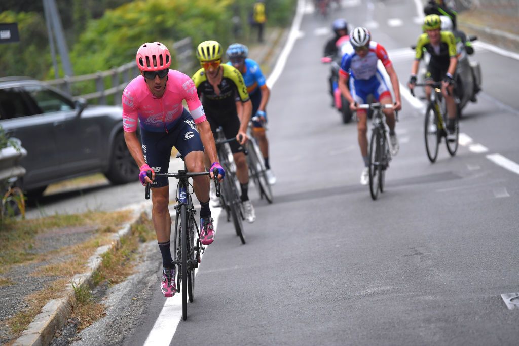 Woods was on the attack numerous times on the climb to the finish