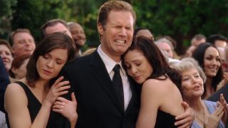 Will Ferrell fake crying in Wedding Crashers