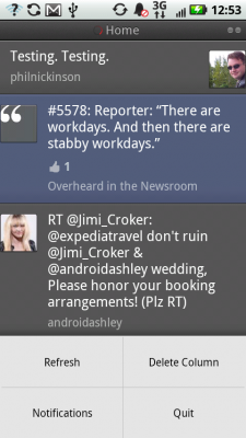 Tweetdeck for Android