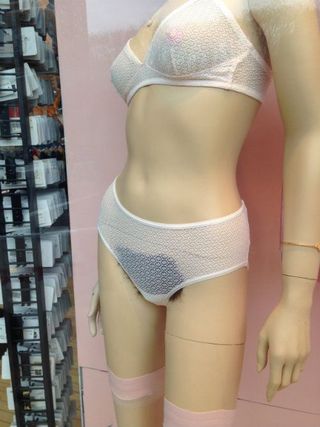 Mannequin with Pubic Hair - Close Up