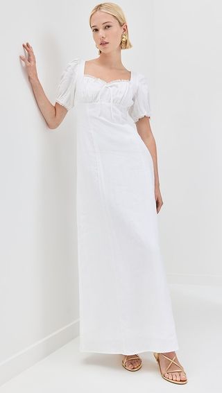 Reformation Cherise Linen Dress