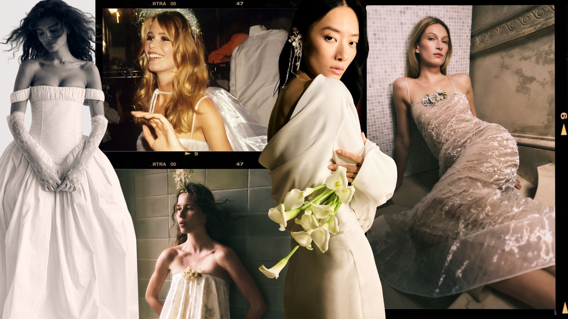 An image of the key 2026 wedding dress trends. 