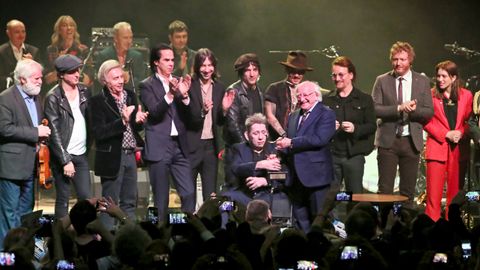 Shane MacGowan 60th Birthday Celebration live at National Concert