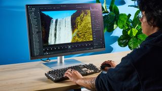 A BenQ MA270S monitor