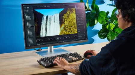A BenQ MA270S monitor