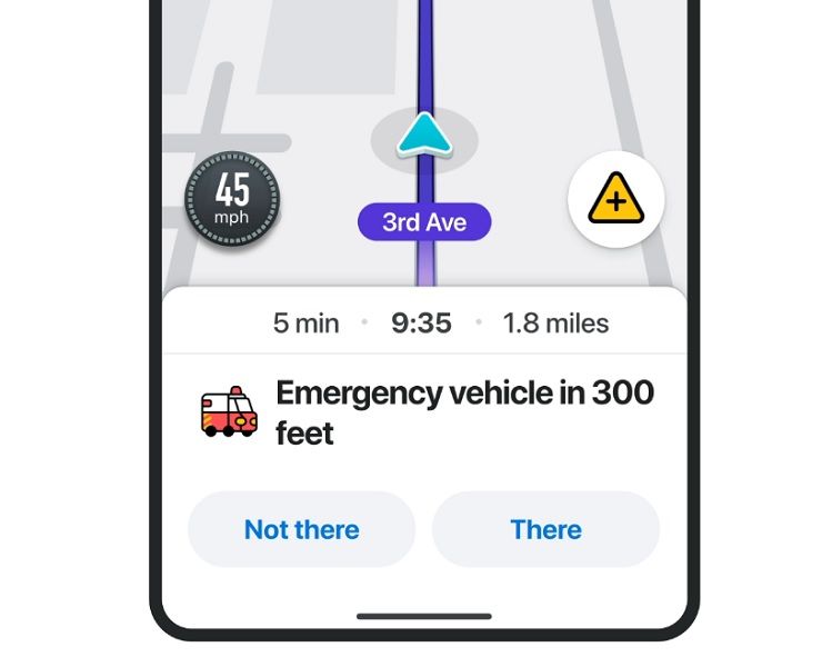 Waze will begin displaying alerts if there are first responders on the road.