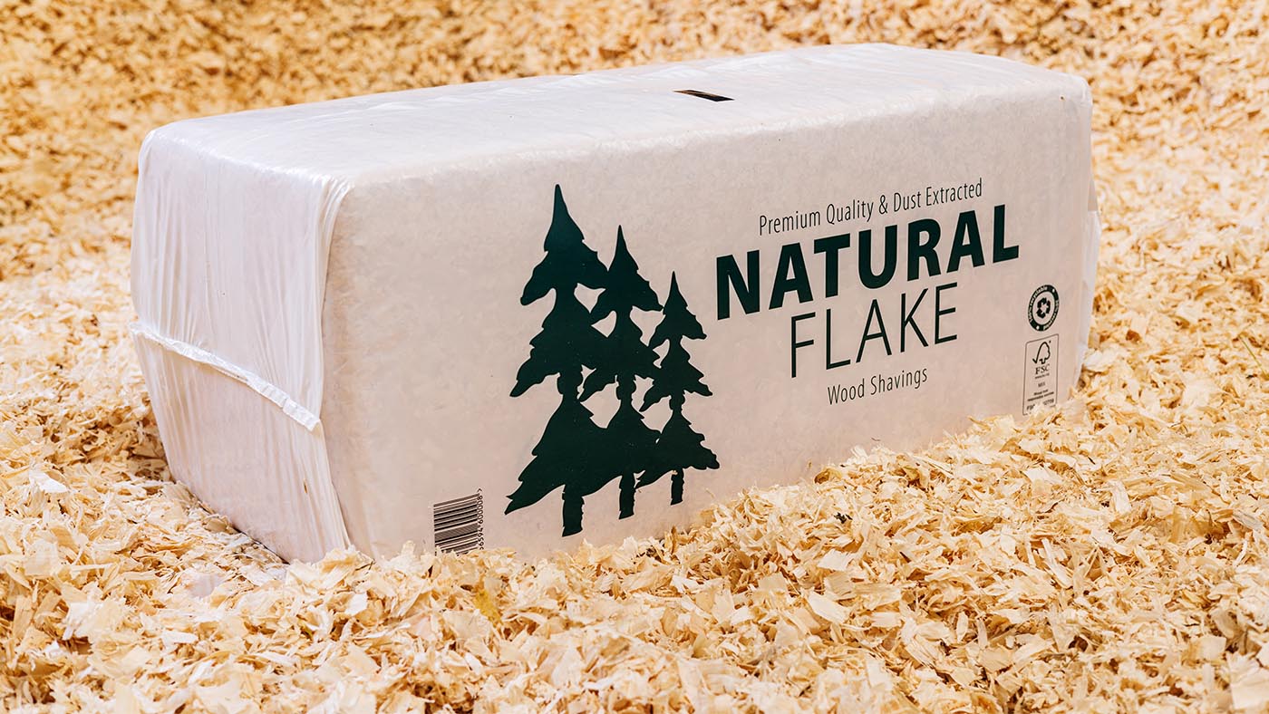 AW Jenkinson Natural Flake shavings