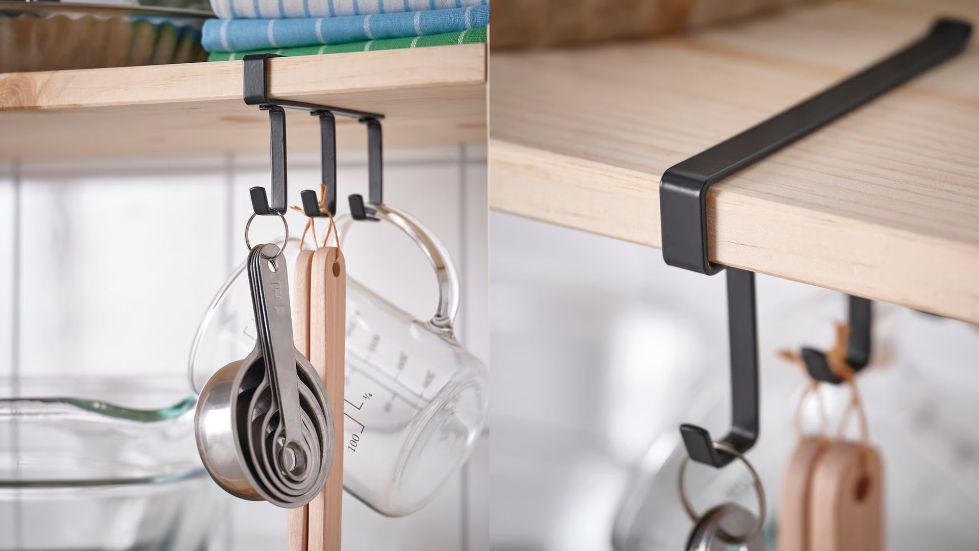 P&amp;Aring;LYCKE Clip-on hook rack